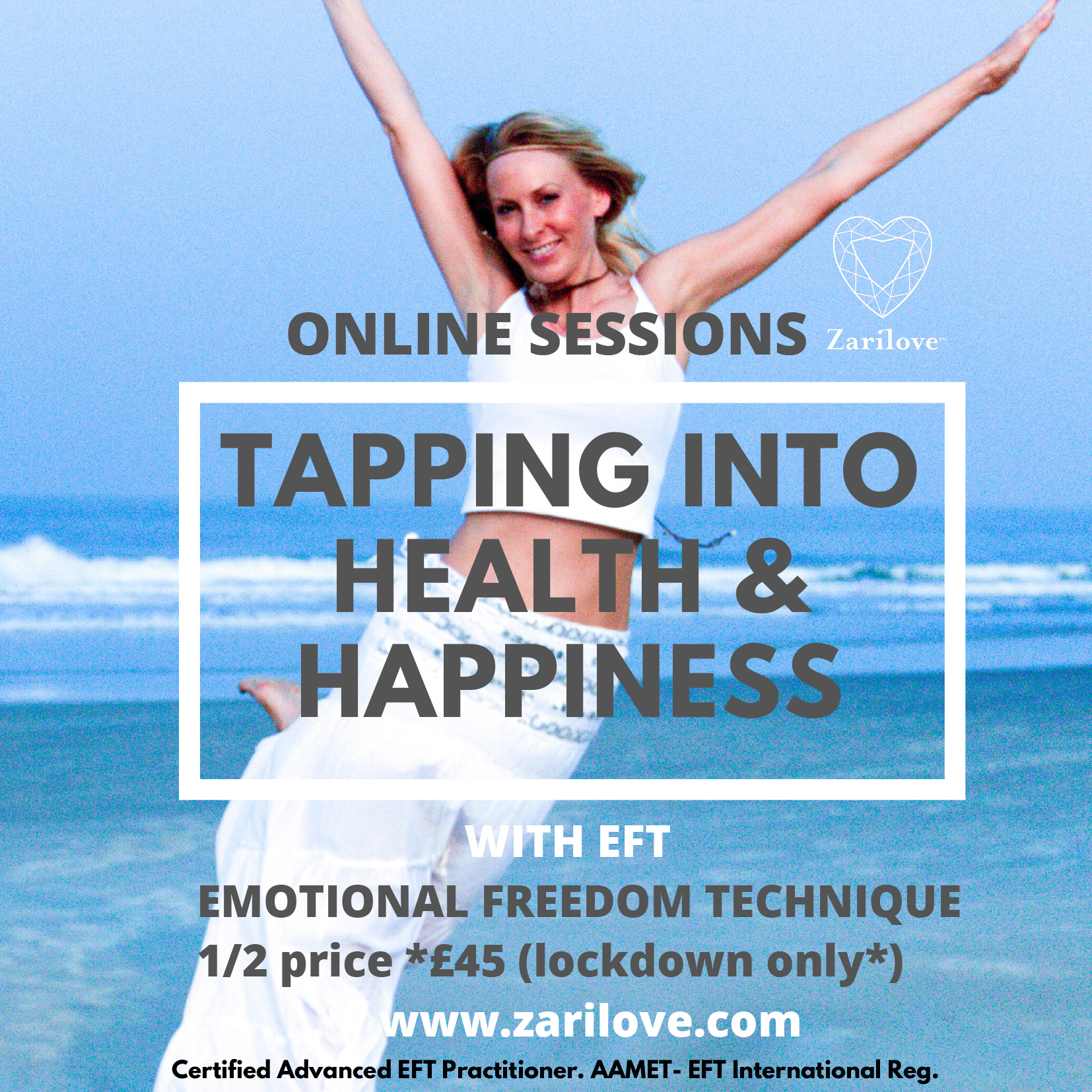 TAPPING INTO HEALTH AND HAPPINESS - WITH EFT