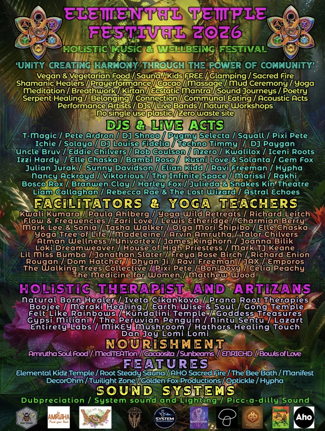 ELEMENTAL TEMPLE FESTIVAL